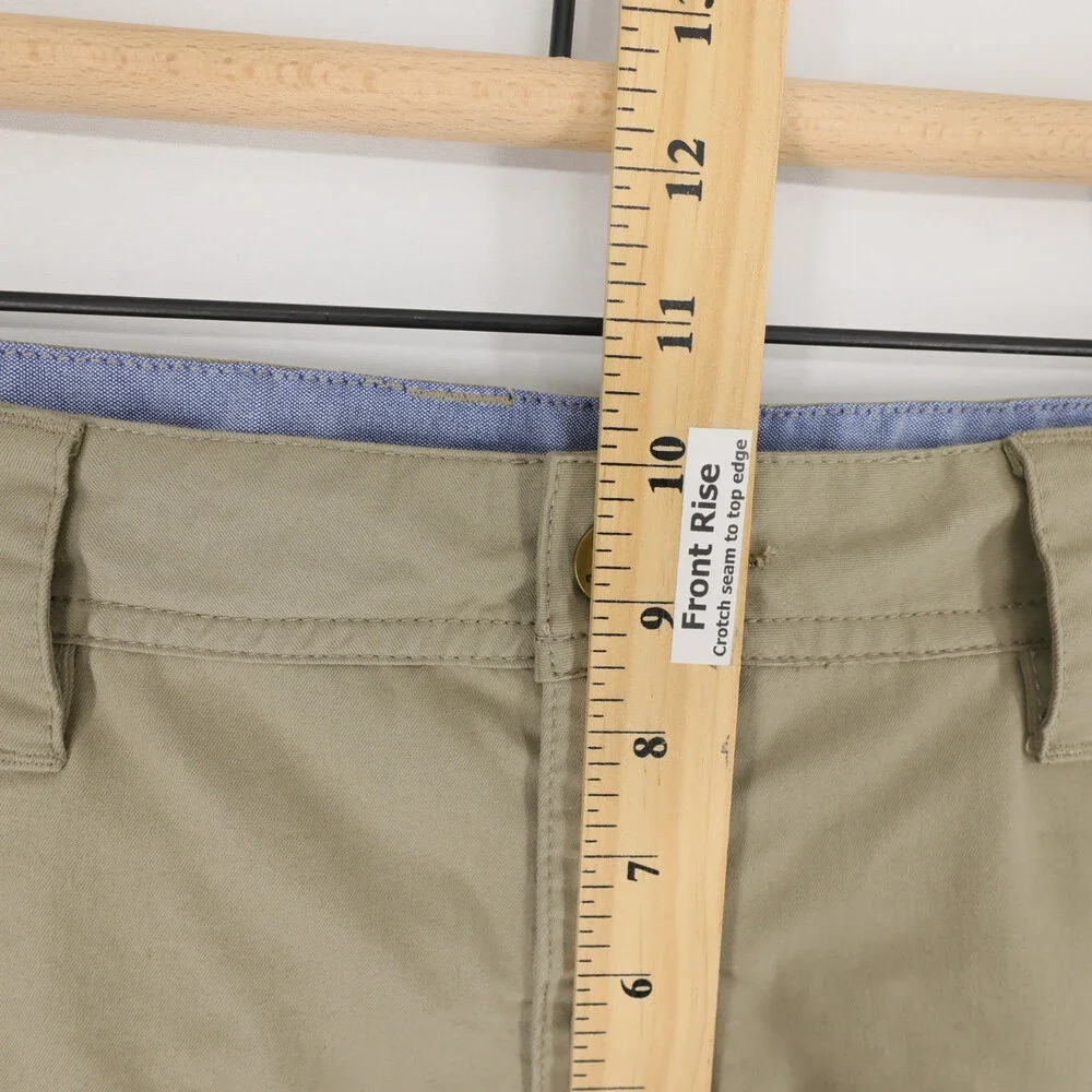 Toad&Co Departure Pants Mens 38x32 Khaki Chino Stretch Travel Outdoor Utility